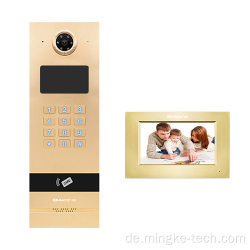 Apartment Videotür Bell Home Videophone mit Überwachung